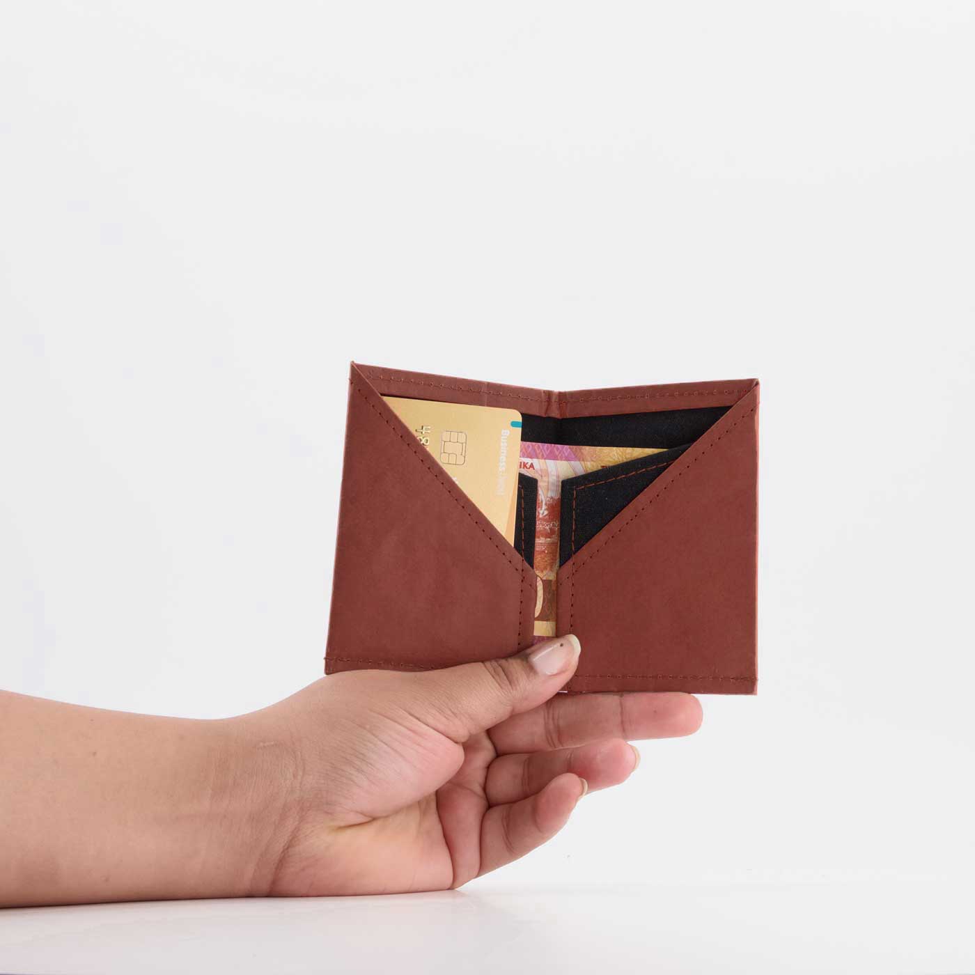 #1 Very durable paper Wallet handcrafted by WREN : Brick