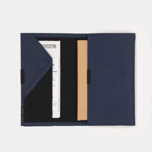 WREN Notebook Organiser Deep Blue 3